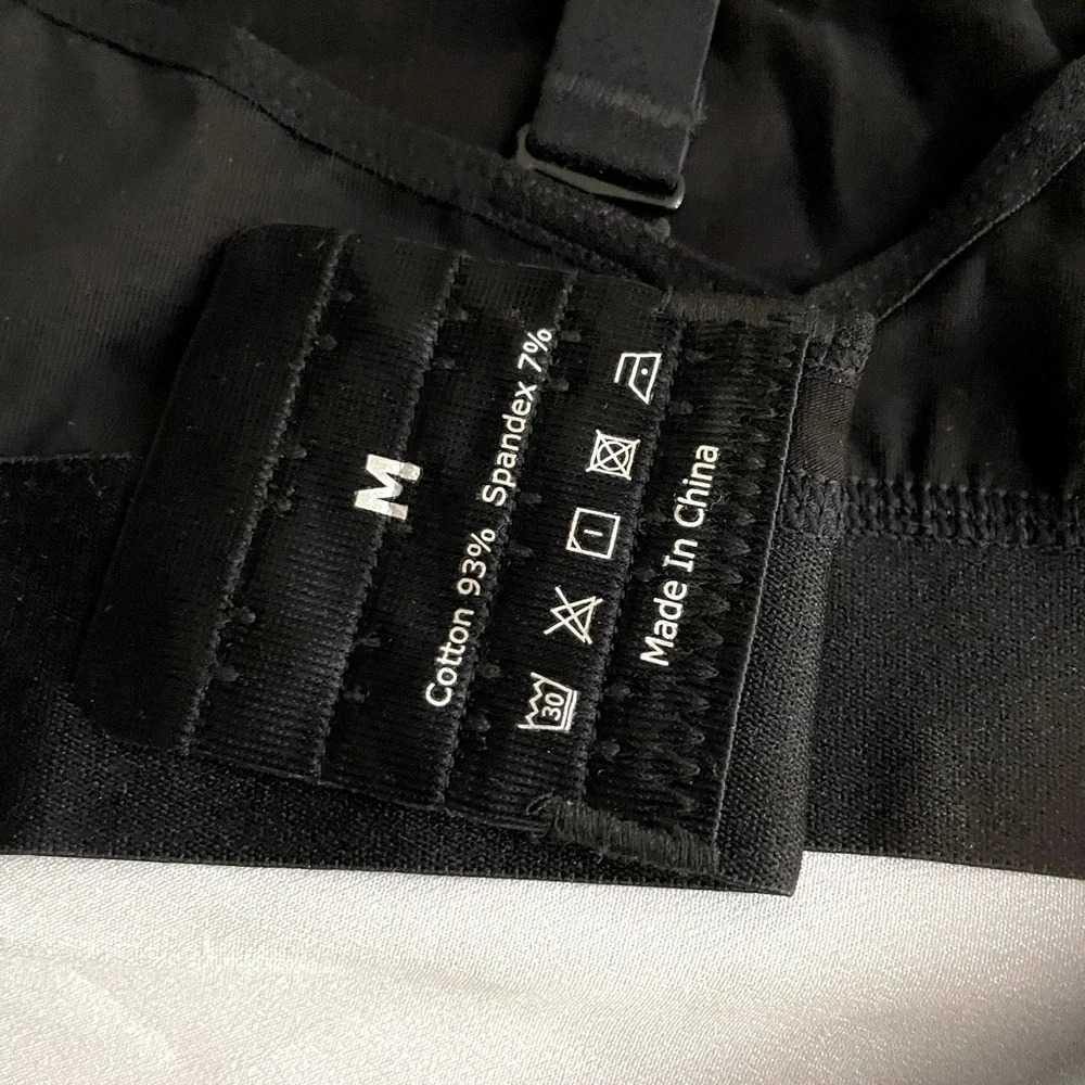 Sz M(38) Momcozy Hands Free Pumping Bra,breast pump compartment black nursing - Picture 7 of 12